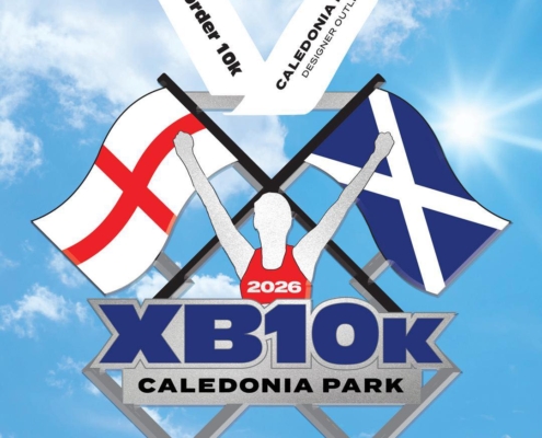X Border 10k medalfor 2026, designed by dbgraphics
